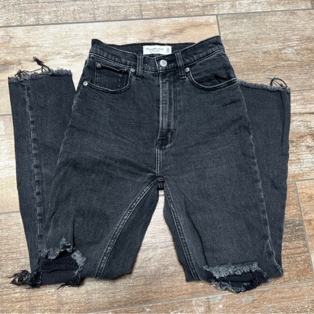 Abercrombie & Fitch | The Ankle Straight Ultra High Rise